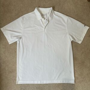Nike Golf Men’s Dri-Fit White Polo Shirt XL
